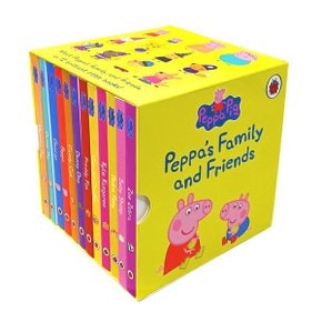 (영어원서) Peppas Family and Friends 12 Books Box Set (Board book,영국판) (CD없음)