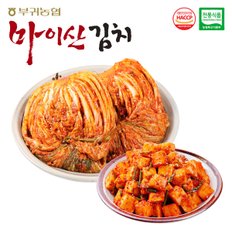 [한국농협김치] 전북 대표김치 마이산김치 2종2호(포기김치3kg+깍두기2kg)