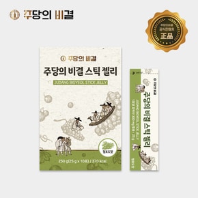 주당의 비결 스틱 젤리 청포도맛 10개입