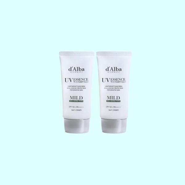 [영양친구] 달바 워터풀 마일드 선크림 50ml(SPF50+) 2개(1)