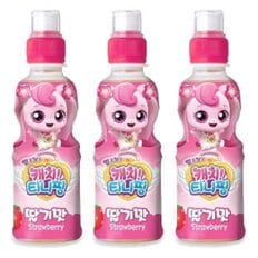 웅진 캐치 티니핑 딸기맛 200ml x 24PET