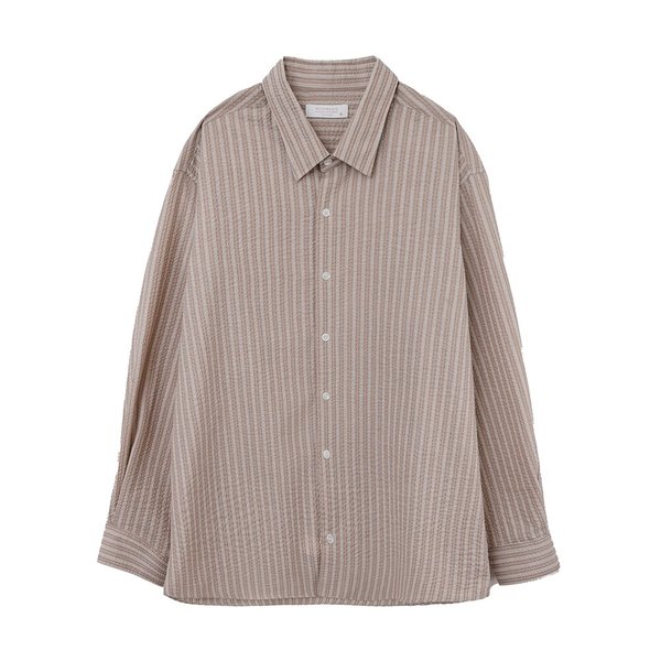 남자 스트라이프 솔리드 카라 엠보싱 남방 셔츠 DS2-SHA-Q328