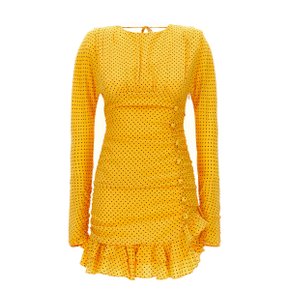 Womens Dress FABX3679F42301024 Yellow