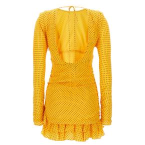 Womens Dress FABX3679F42301024 Yellow