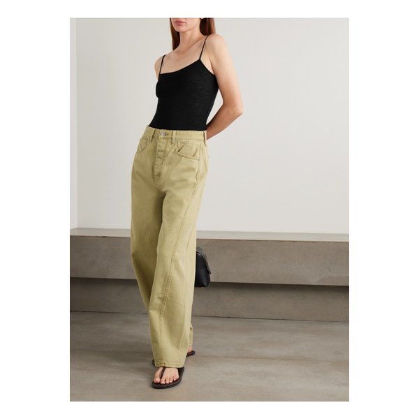 세인트 아그니 베이비 골지 메리노 울 캐미솔 블랙 46376663162885020