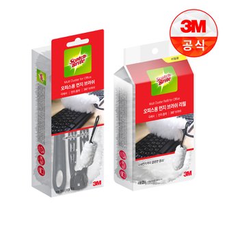 3M 뉴 사무실용 먼지떨이 핸들+리필 3입