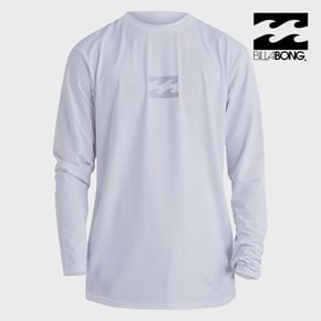 [공식] 빌라봉 키즈 로터 다이아몬드 루즈핏 래쉬가드 WHITE