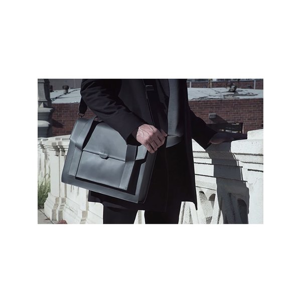 Polygon LG flap tote [khaki]