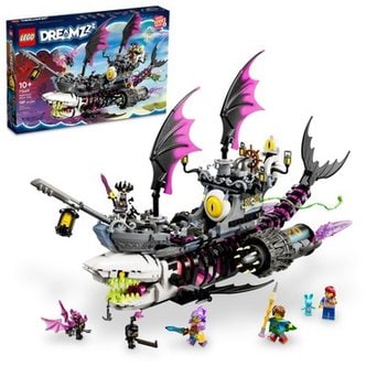 보드엠 LEGO DREAMZzz 새 TV 쇼의 악몽 상어선 조립 장난감 세트 71469