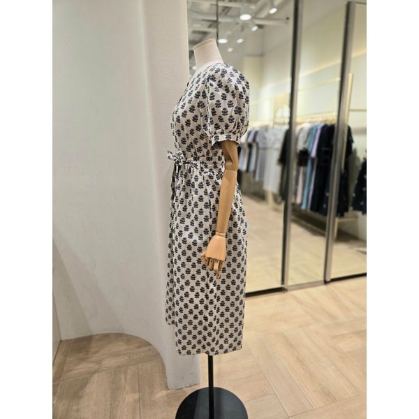 [부산점] 퍼프 소매 프린팅 원피스(PR2WO00904)