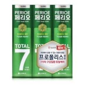 페리오 토탈7 스트롱 치약, 120g, 3개 11개