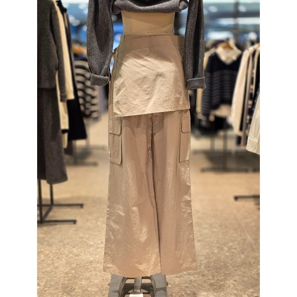 [파주점] 랩 스커트 카고와이드팬츠 AQ1WP268