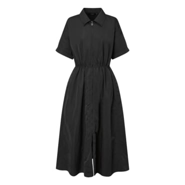 질스튜어트뉴욕 25SS 블랙 단색 반팔집업원피스 (JSDR5B430BK)