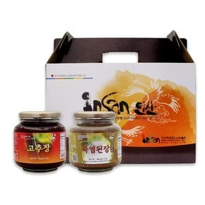 4호 장류 선물세트 (고추장 된장)