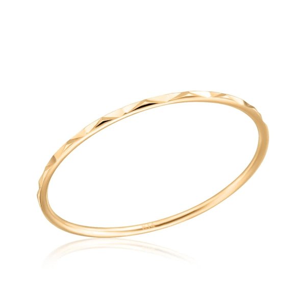 [모룬] 18K 데일리 볼륨 삼각컷팅 반지 MOR39702