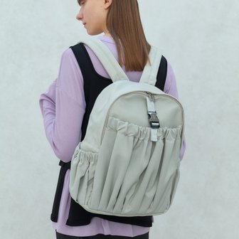 아코크(ACOC) Gathered Backpack_Beige