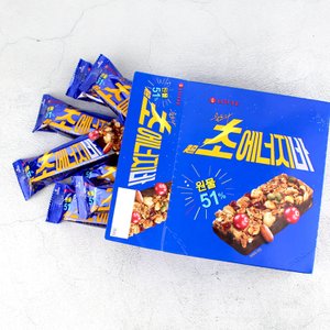 너만아는과자점 롯데제과 초에너지바 x 24개 / 영양바 초코바 간식