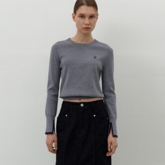 나인(Atelier Nain) 나인 ()ESSENTIAL COLOR MATCHING POINT KNIT T-6772