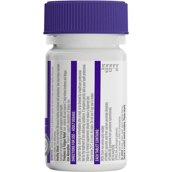 [해외직구] 호주직구 스위스 철분제 30정 Swisse Ultiboost Iron