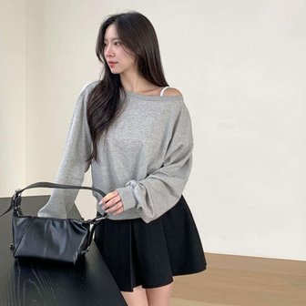 신세계라이브쇼핑 [옷자락] 여성 키치무드 벌룬소매 루즈핏 맨투맨