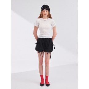 Picot Stitch Lace Short Sleeve T-Shirt_WHITE