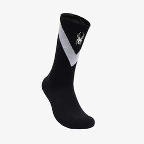 [공식판매처] 공용 심플 V 로고 양말 SPHPANSC301UBLK