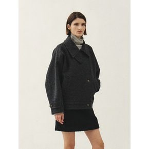 RTW PREMIUM WOOL TWILL HALF COAT_2COLORS