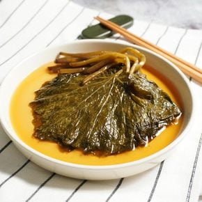 밥도둑 반찬 고추냉이잎장아찌 1kg!