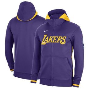 [해외] 825286 나이키 NBA LA 레이커스 Nike Authentic Showtime FullZip Hoodie Purple