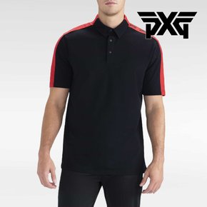피엑스지 PXG 23ss 골프웨어 컴포트핏 숄더 로고 골프 폴로 셔츠