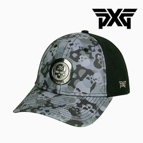 피엑스지 PXG 다크니스 스컬카모 메탈로고 9-40 스냅백 골프모자