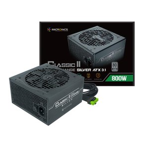 Classic II 풀체인지 800W 80PLUS 실버 ATX3.1