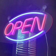 LED 네온사인 OPEN 오픈 개업간판 네온보드 영업중