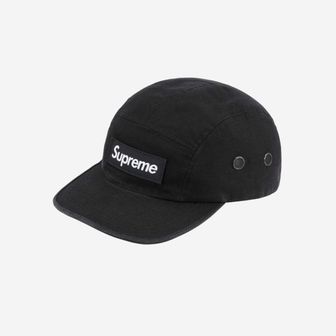  슈프림 밀리터리 캠프캡 블랙 - 24SS Supreme Military Camp Cap Black - 24SS