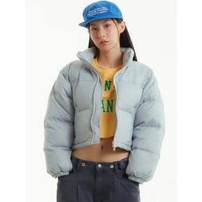 다운 숏 푸퍼 패딩 그레이_DOWN SHORT PUFFER PADDING GRAY