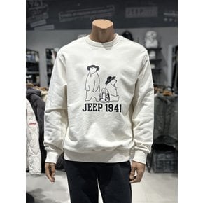 24S/S 지프 테두리곰 맨투맨 JP1TSU894