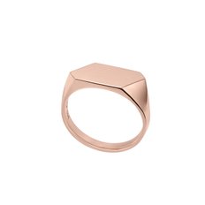 사십오도 45º Signature Hexagon Bold Ring