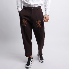 남자바지_슬랙스_루즈핏_royal_dark_brown_pants