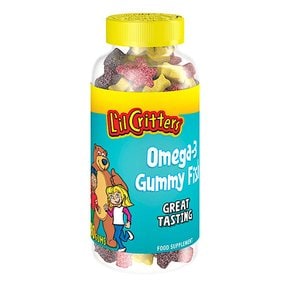 릴크리터스 구미 오메가3 Lil Critters Omega-3 Gummy Fish 180구미