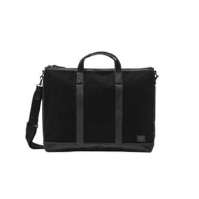 러버 페인트 투웨이 브리프케이스 블랙 Porter Rubber Paint 2Way Briefcase Black