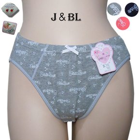 JBPT793/794국산 항균항취 여자학생 주니어 면삼각팬티 핑크 그레이 90~95