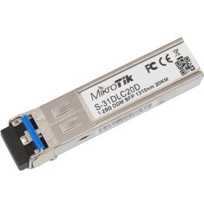 MikroTik S-31DLC20D 1.25G SFP Single Mode