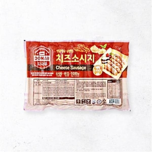 확대된 대표 VDF 도나우 100gx10개 치즈맛소세지(1)