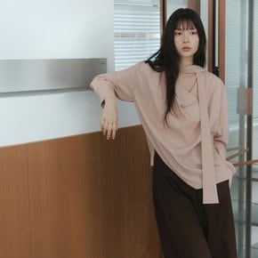 [26 F/W] 카울넥 타이 블라우스 ITQ8ZBL850