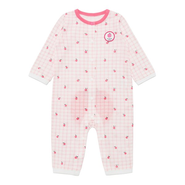 [여주점] [오프라벨 여주점] 블루독베이비 (PK) 달콤피치체크우주복 (45170-041-07)