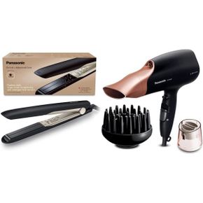 영국 파나소닉 드라이기 Panasonic EHHS0E nanoe Hair Straightener for Flawless Style Single