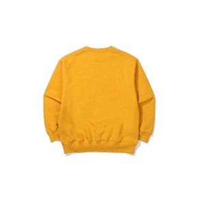 [공식]컬러킨즈 기모 맨투맨 키즈 YELLOW