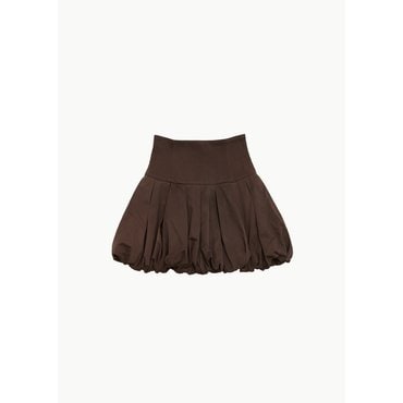 샵아모멘토 르네상스르네상스 24FW QAJAR 2.0 SKIRT, CHOCOLATE