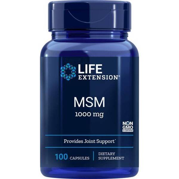 라이프익스텐션 MSM 1000mg 100캡슐 LE158 p11 건강보조식품