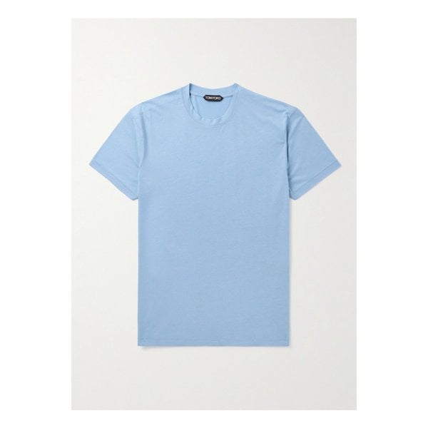 라이오셀 코튼 블렌드 저지 티셔츠 46376663162880903